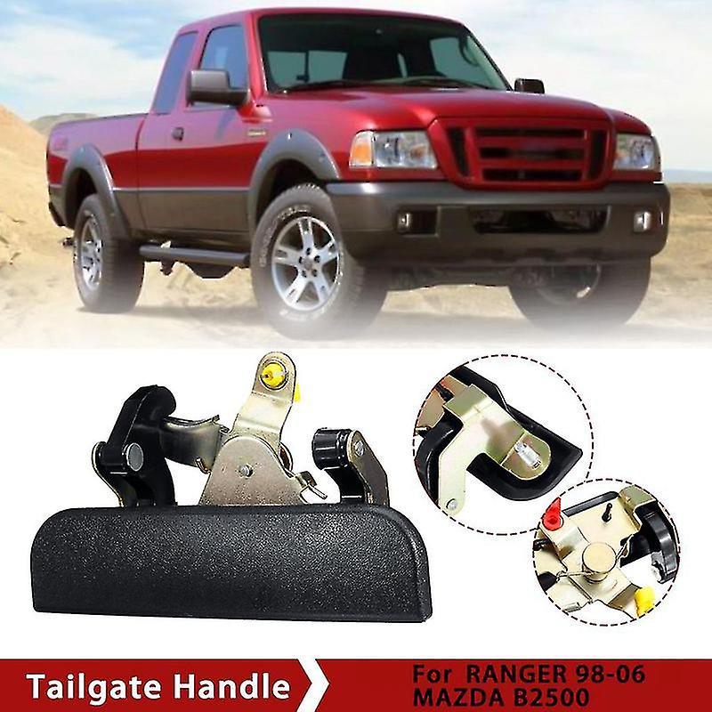 Unbrand Rear Tailgate Trunk Handle For Ford Ranger Mazda B2500 Pickup 1999 2000 2001 2002 2003 2004 2005 2006 2007