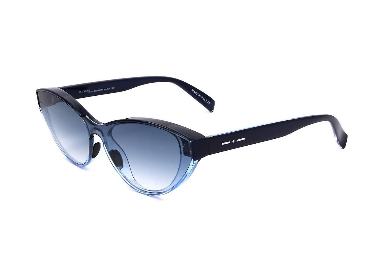 Sunglasses Italia Independent I-I PONTE KARA 0946 021.012 CRYSTAL/BLUE GLOSSY 00/12/145 WOMAN 00 mm