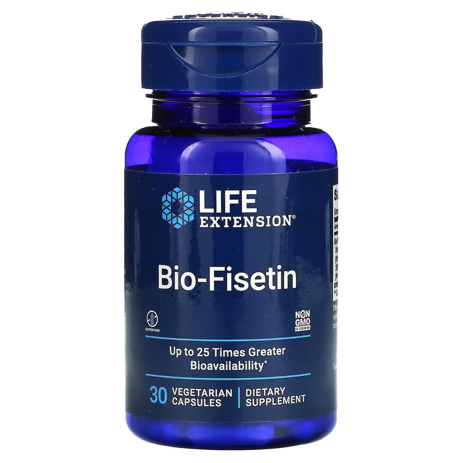 Life Extension, Bio- Fisetin, 30 Vegetarian Capsules