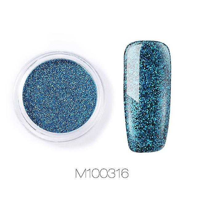 Slowmoose Nails Art Glitter Pigment Powder Gel - Polish Mirror Manicure Sparkles M100316