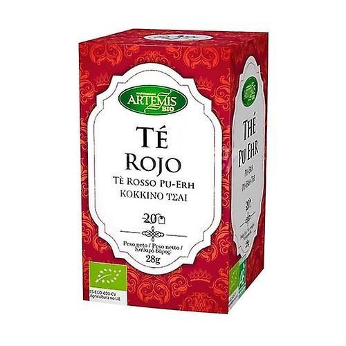 Artemis Pu Erh Red Tea Infusion Bio 20 infusion bags