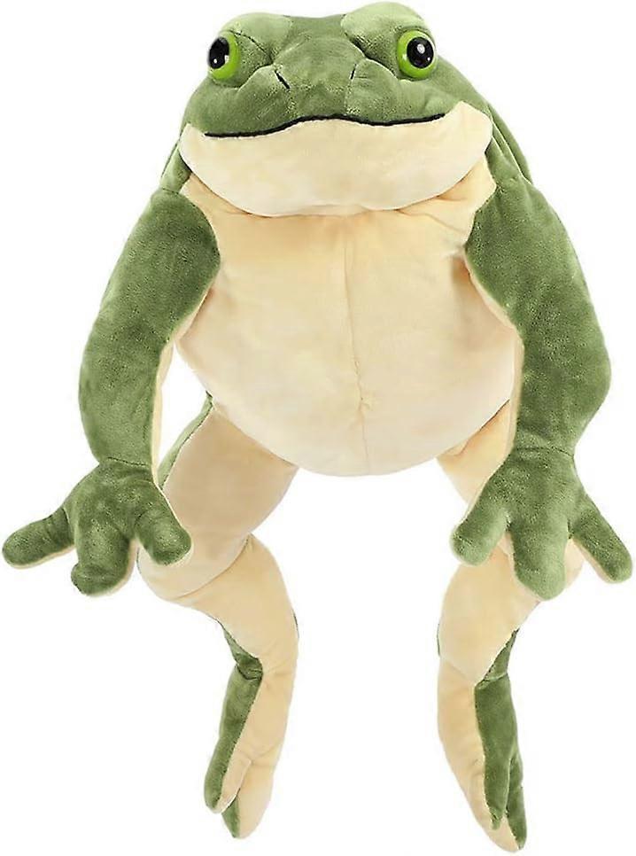 Heyone Giant Frog Stuffed Animal Frog Plush, Large Stuffed Frog Plush, Big Stuffed Green Frog Pillow for Kids, 22 Inch