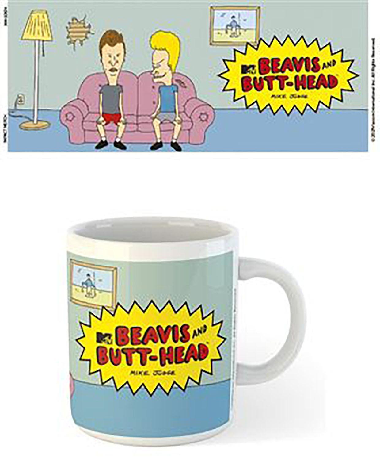 Beavis & Butthead Beavis and butt-head - couch mug