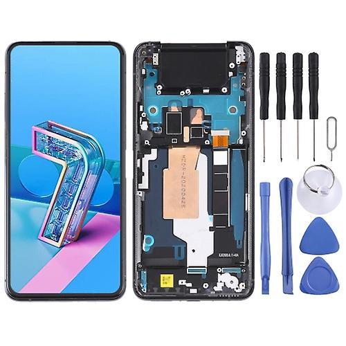 Repair Parts Orig 90hz Amoled Lcd Screen For Asus Zenfone 7 Pro / Zenfone 7 Zs670ks Zs671ks Digitizer Full Assembly With Frame