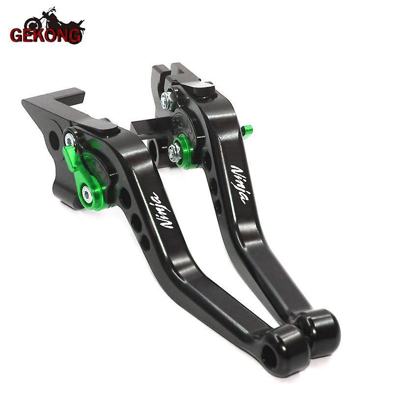 Jhshop For Kawasaki Ninja 250r Ninja 300r/z300 Ninja 400 Z250sl 2008-2018 Motorcycle Accessories Short Brake Clutch Levers Black-D