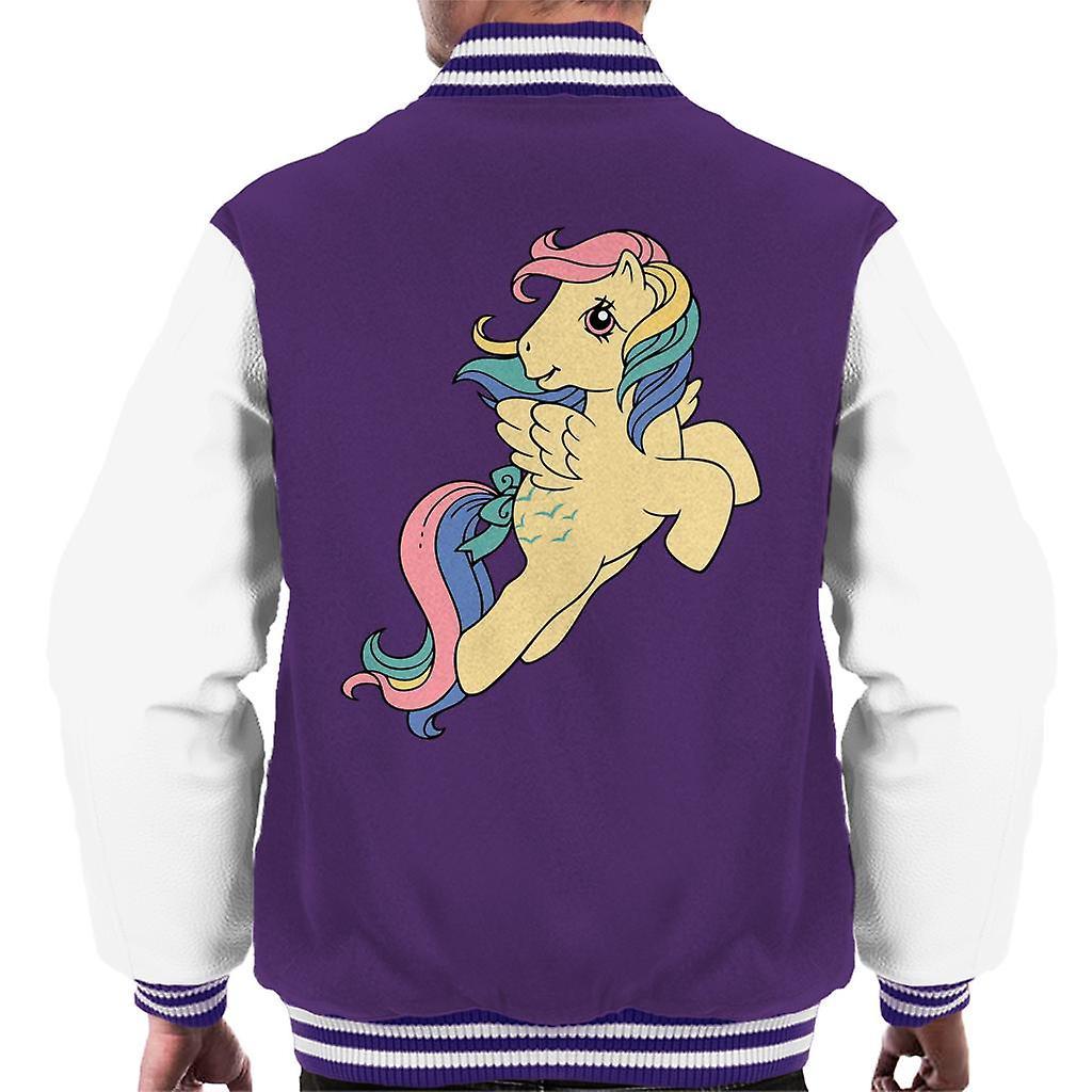 My Little Pony Skydancer Men's Varsity Jacket Purple/White X-Large