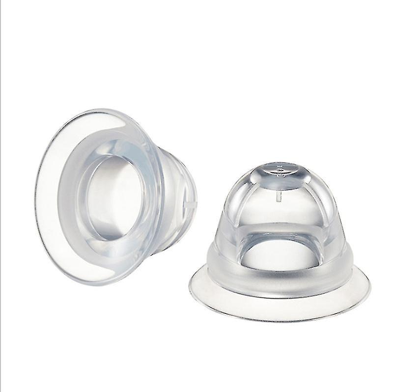 Vonkayi 2Pcs Nipple Correction Appliance For Pregnant Women And Girls Invisible Nipples Flat Suction Nipple Corrector Transparent