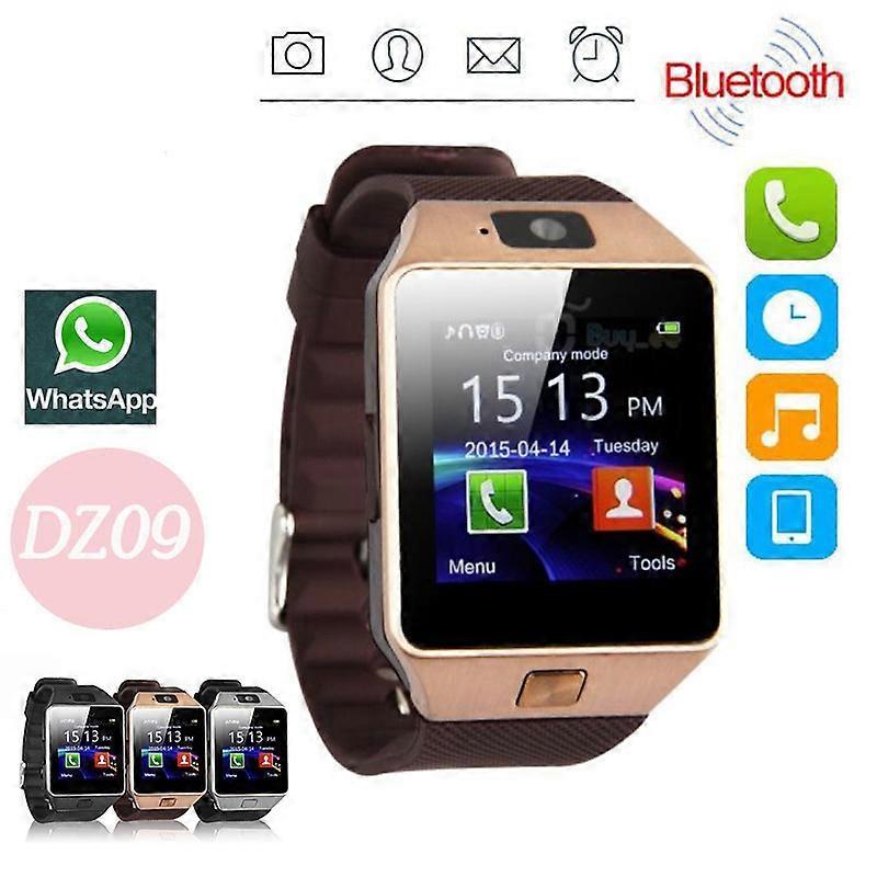 Dz09 Smart Watch Is Applicable To Android Ios Mobile Phone Smart Life With New Silver black 14*10*1