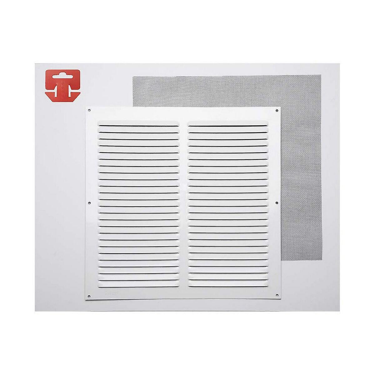 Grille Fepre Mosquito net Lacquered Aluminium White (30 x 30 cm)