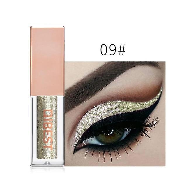 Slowmoose Liquid Glitter Eyeshadow Pencil With Shimmer - Waterproof And Long Lasting Eye E18045-09