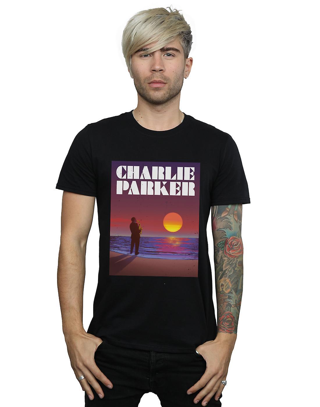 Absolute Cult Charlie Parker Men's Into The Sunset T-Shirt Black X-Large