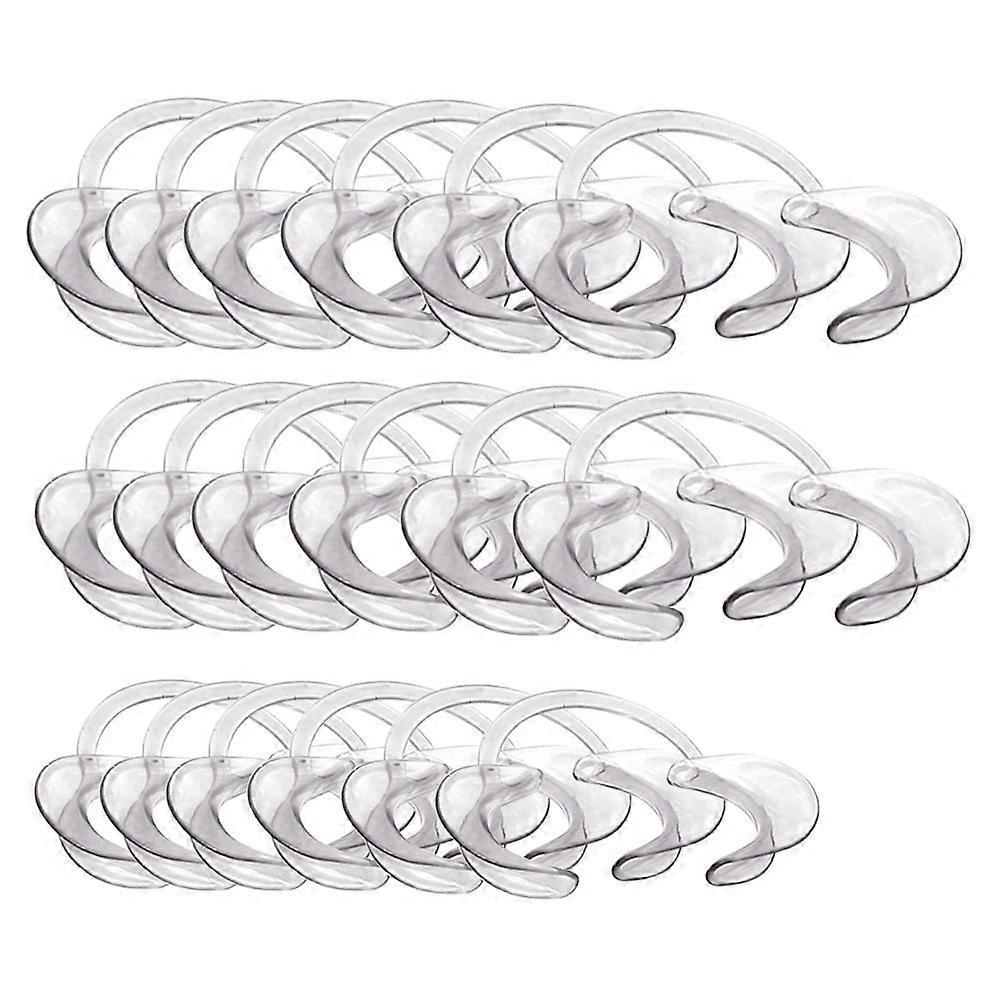 Szyy 18pcs Mouthpieces for Speak Out Game,Dental Cheek Retractors, Lip Openers for 6 Kids and 12 Adults, for Fun Game Speak Out Game or Watch Game,...