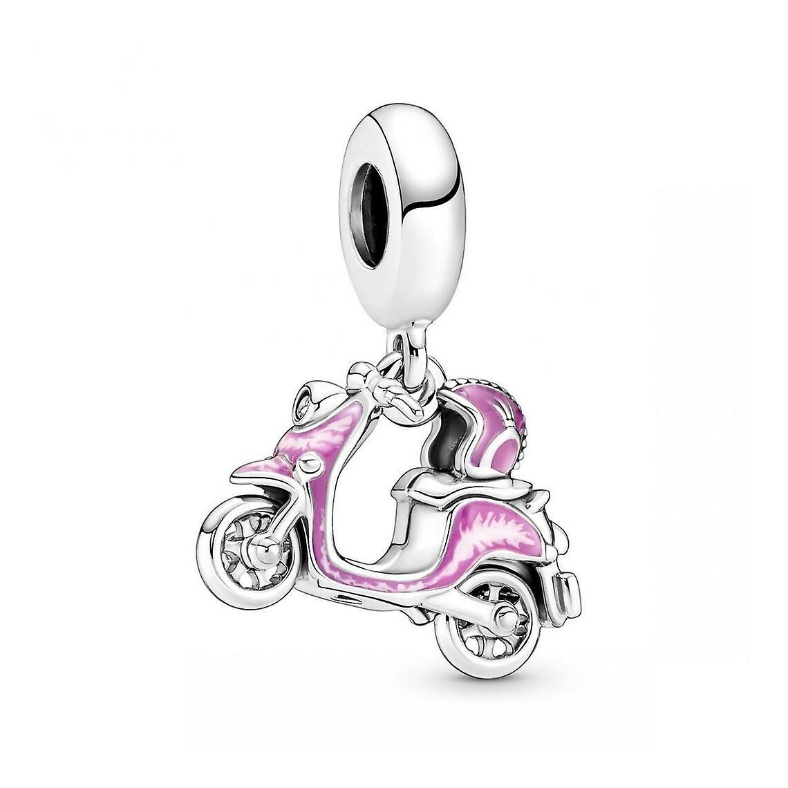 Charm During Pandora Moments - Pink Scooter Rose