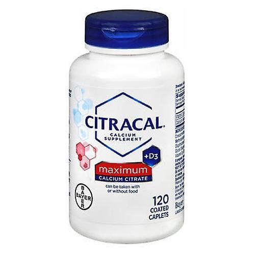 Citracal Maximum Calcium Citrate Supplements With Vitamin D Coated Caplets, Count Of 1 (Pack Of 1)