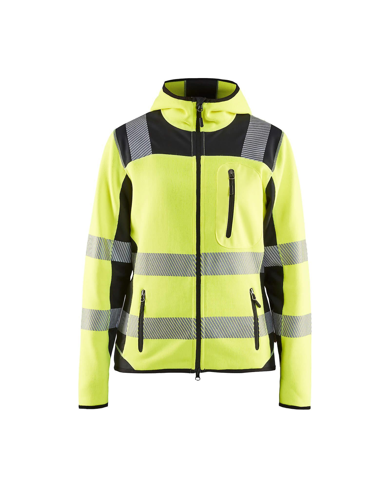 Blaklader 4967 ladies hi-vis knitted jacket - womens (49672120) Yellow/black S