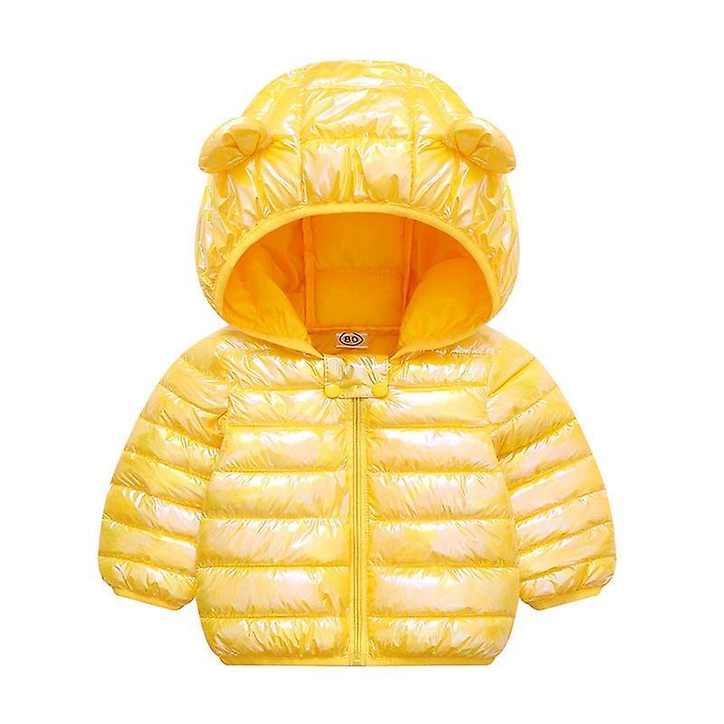 Slowmoose Autumn Winter Newborn Baby Clothes For Baby Jacket Dinosaur Print Outerwear 9M / Yellow-350852