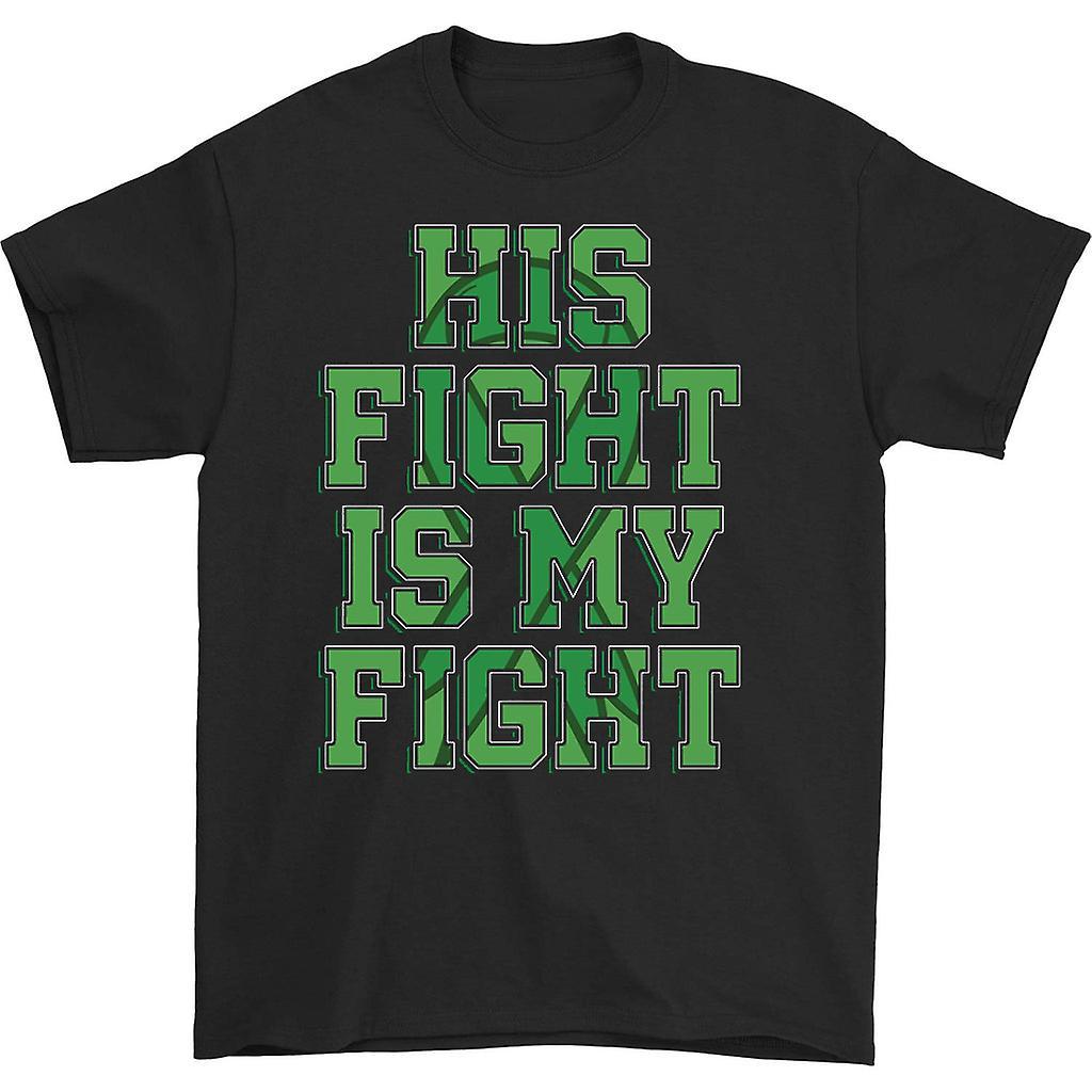 HISHARK His Fight is My Fight T-shirt Black L