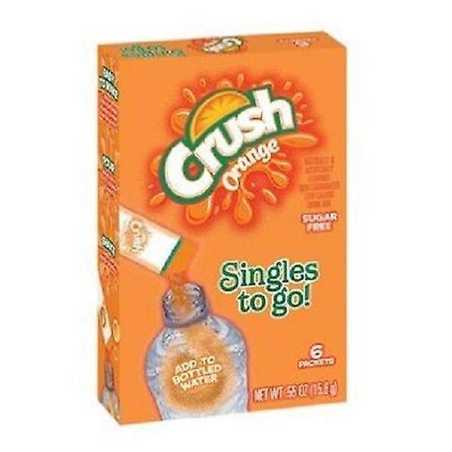 Orange Crush Singles To Go Sugar Free Drink Mix