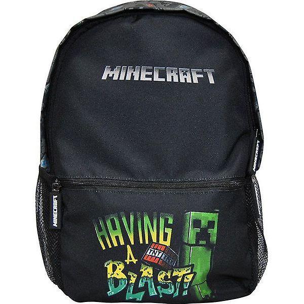 Minecraft Having A Blast Backpack School Bag Bag 40x30x12cm