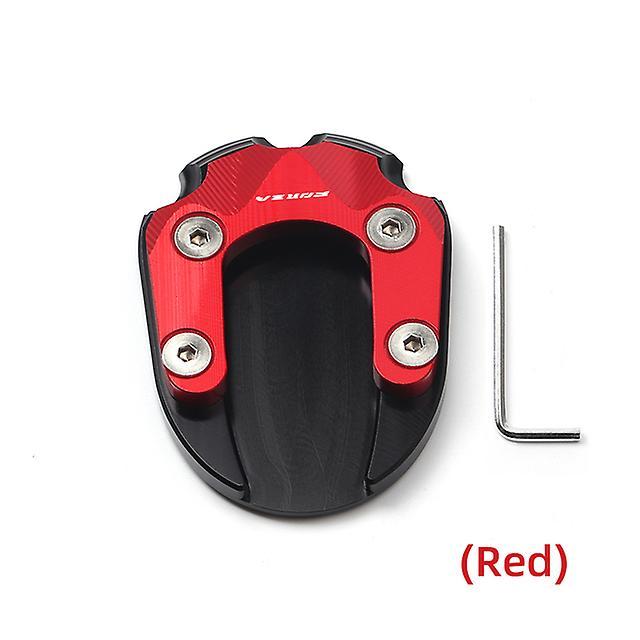 Motorcycle For Honda Forza 125 Forza 250 Forza 300 2018 2019 Scooter Cnc Accessories Kickstand Foot Side Stand Extension Pad Plate Bracket Red