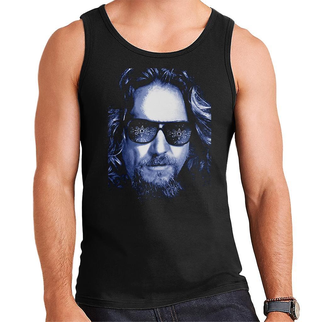 The Big Lebowski The Dude Face Cold Filter Men's Vest Black Large