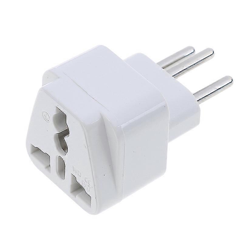 Unbrandded Universal Uk/us/eu To Switzerland Swiss Ac Power Plug Travel Adapter Converters - SNNGV White