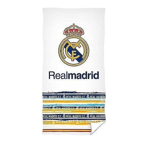 Real Madrid CF Beach Towel White 140cm x 70cm