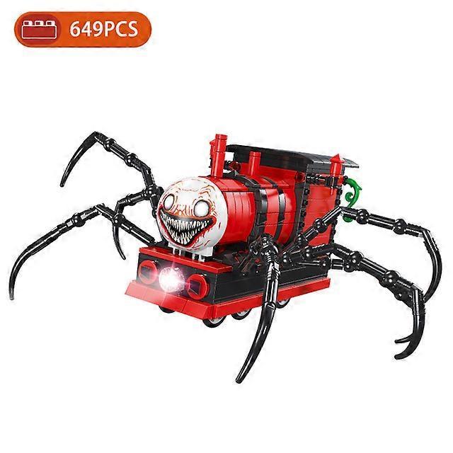 MOC Choo-Chooed Charles Building Blocks Horrors Game Spider Train Animal Figures Monster Bricks Toys For Kids Birthday Gifts No Box