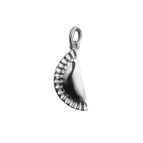 British Jewellery Workshops Silver 20x9mm Pasty Pendant or Charm