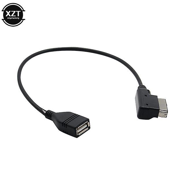 Bluetooth Transmitters Usb Aux Cable Music Mdi Mmi Ami To Usb Female Interface Audio Aux Adapter Data Wire For For Mercedes For Benz Auto Car Acces...