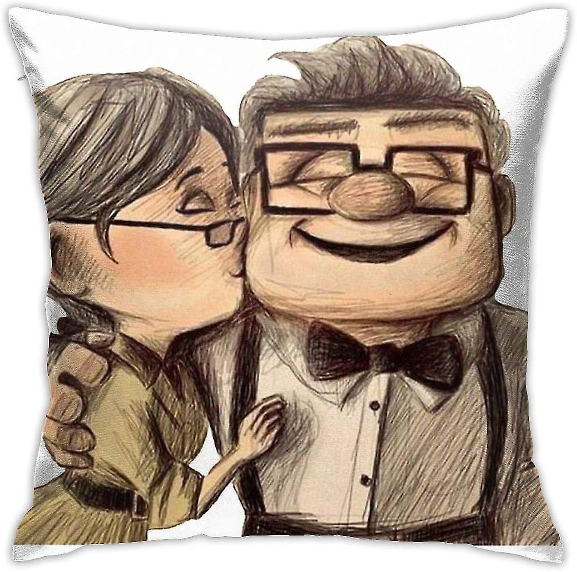 Kerota Carl and Ellie Home Decorative Throw Pillow Cases Sofa Couch Cushion Throw Pillow Covers AA-11968 45x45cm