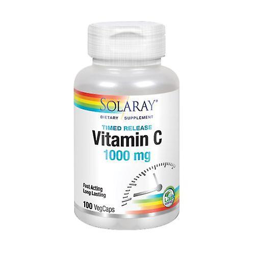 Solaray Vitamin C, 1, 000 mg, 100 Caps (Pack of 1)