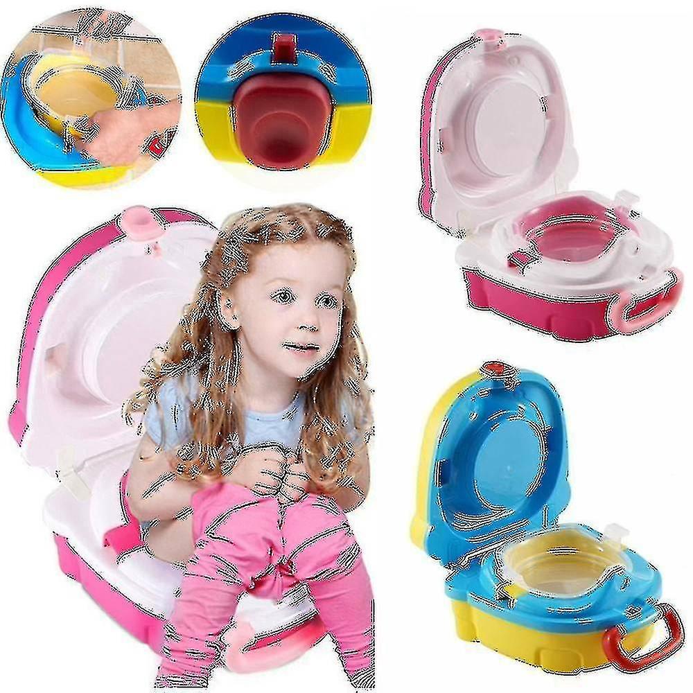 Guangzhou Yunlan Trading Co., 2 In 1 Kids Toilet Seats Portable Toddler Potty Er pink