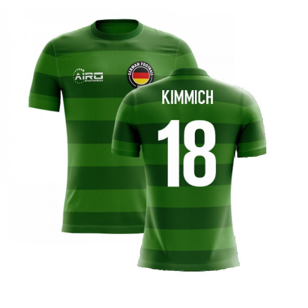 Airo Sportswear 2023-2024 Germany Airo Concept Away Shirt (Kimmich 18) Green XXL 50-52 inch Chest (124/136cm)