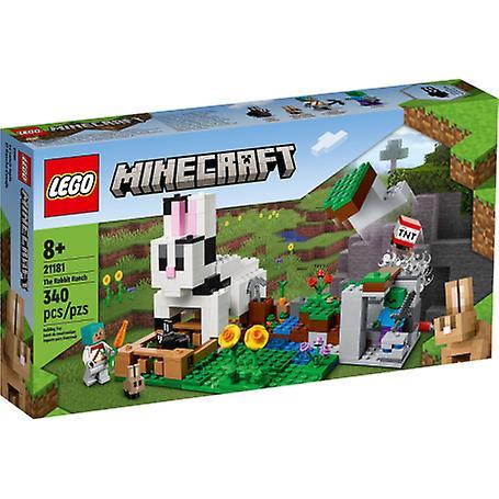 Lego Minecraft - Rabbit Ranch House With Animals