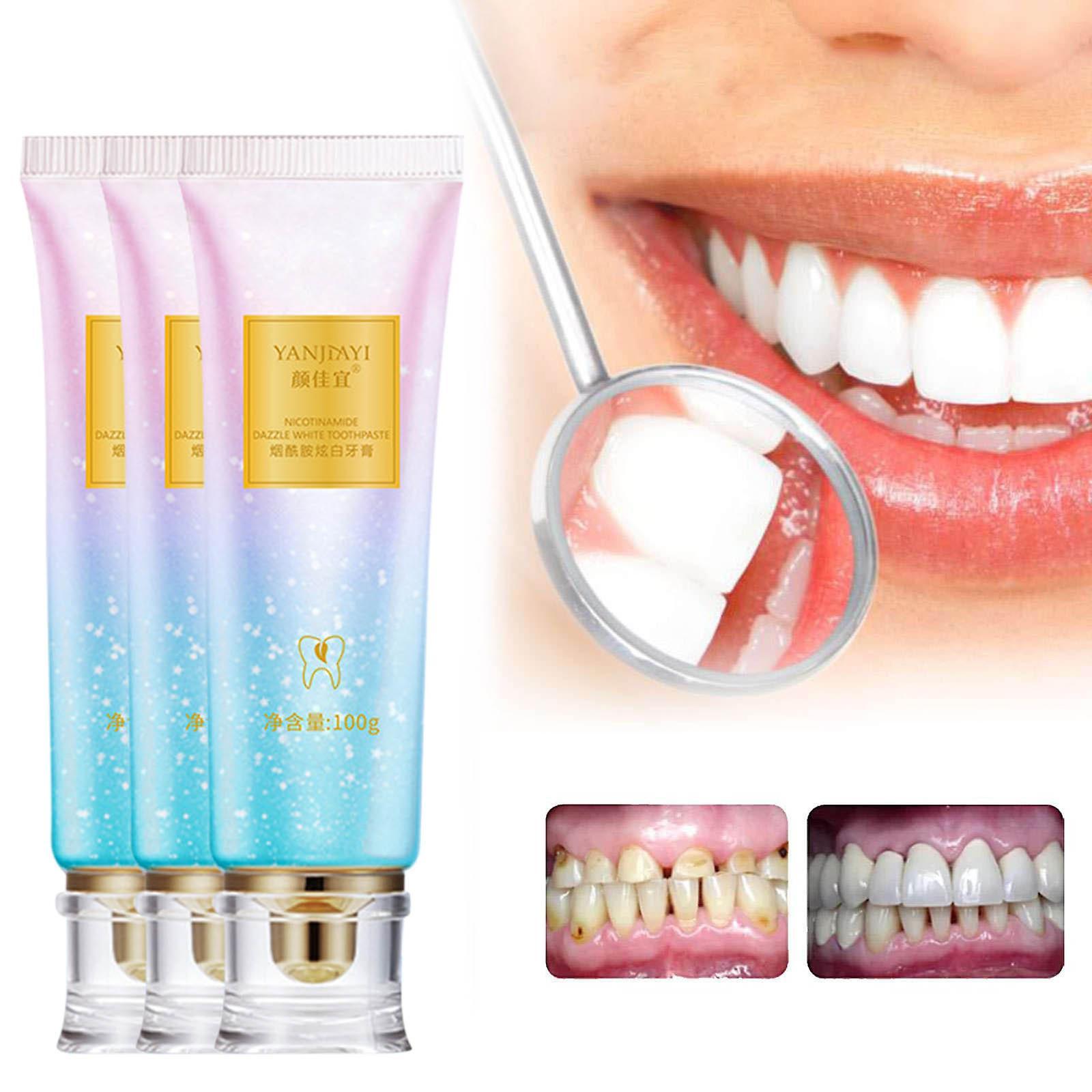 Kakanwo Yenkaichi Niacinamide Whitening Toothpaste Removes Stains, Cleanses And Freshens Breath With A Long-Lasting Scent. C One Size