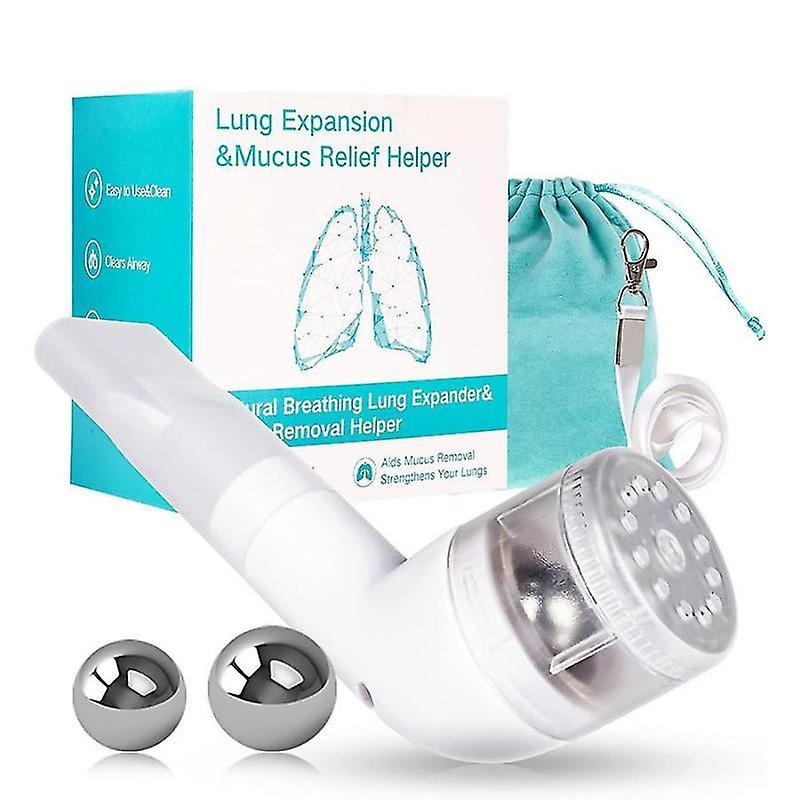 Bean Lung Exerciser & Mucus Removal Device - Natural Mucus Clearance with the Lung Exerciser