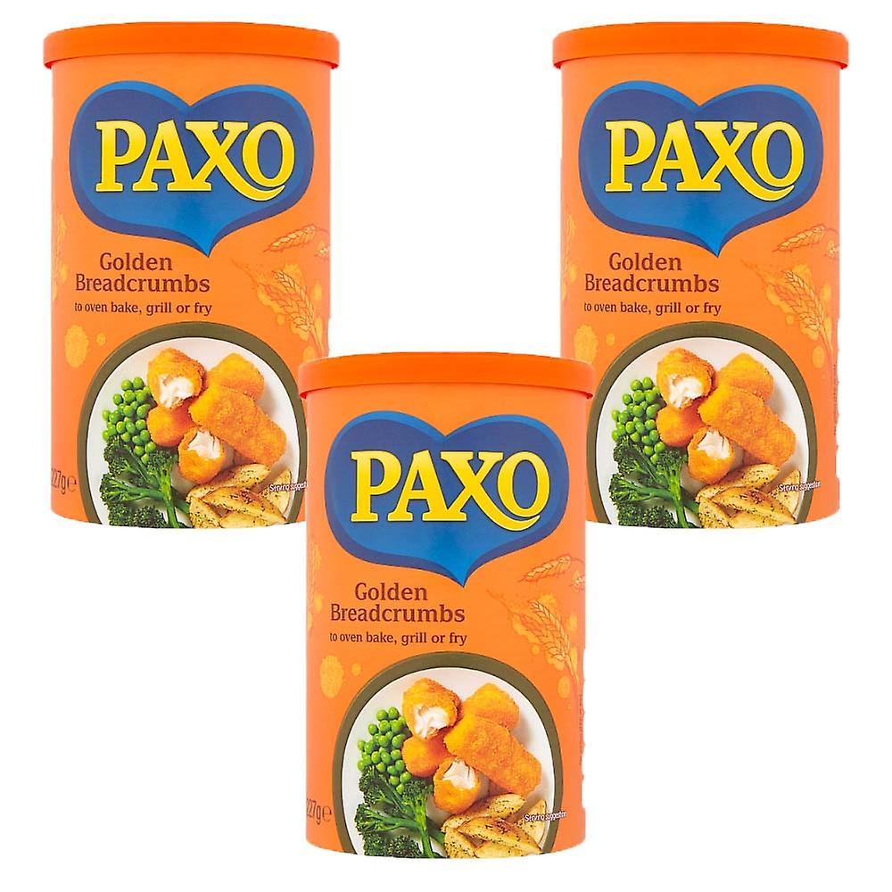 Paxo Golden bread crumbs (3 Pack) 2 x 227g