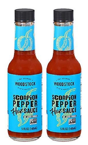 Woodstock Scorpion Pepper Hot Sauce 2 Pack