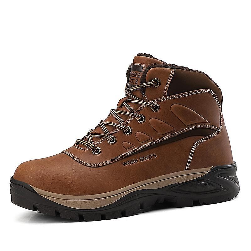 Mickcara men's hiking shoe a9732wz Brown Eu47