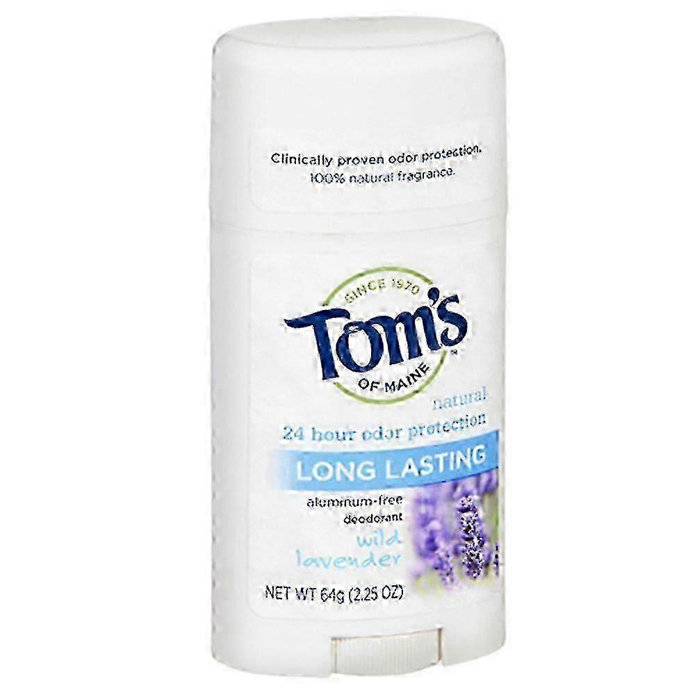 Toms Tom's of maine natural long lasting natural deodorant, lavender, 2.25 oz