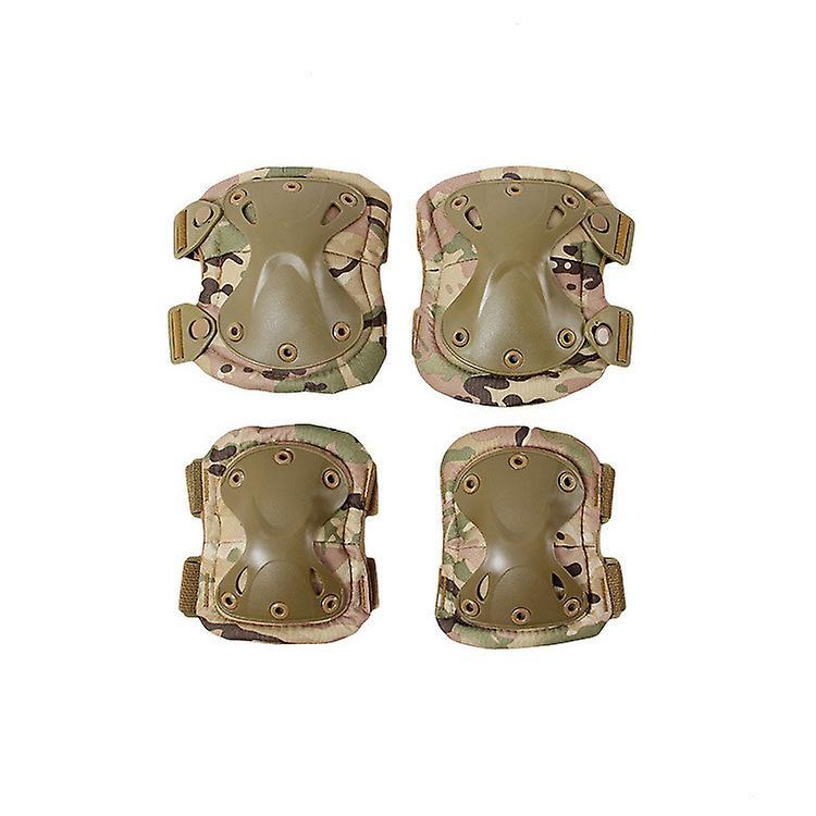 Chunci Tactical Knee Protectors, Elbow Protectors, Military Protectors, Knee Protectors cp camouflage