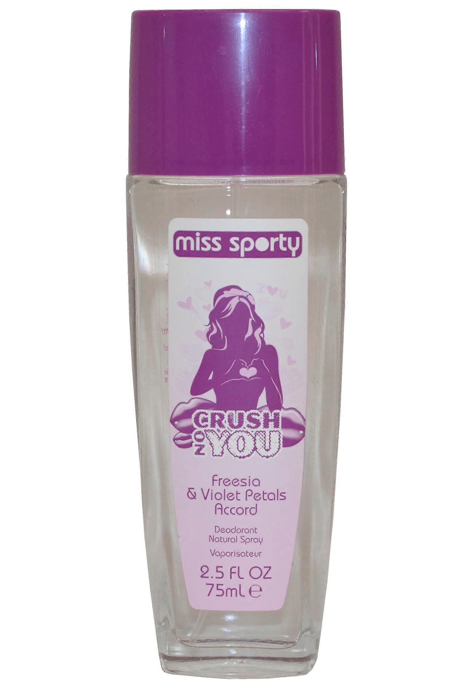 Miss Sporty Crush on You Deodorant Natural Spray 75ml Freesia & Violet Accords