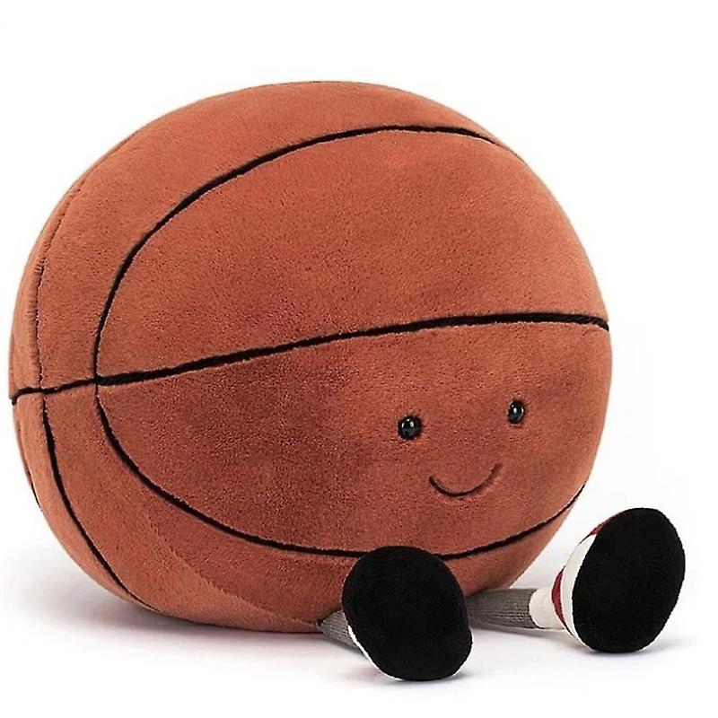 DANNTO Basketball Doll Fun Cute Baby Soothing Rag Doll Creative Plush Doll Decompression Toy