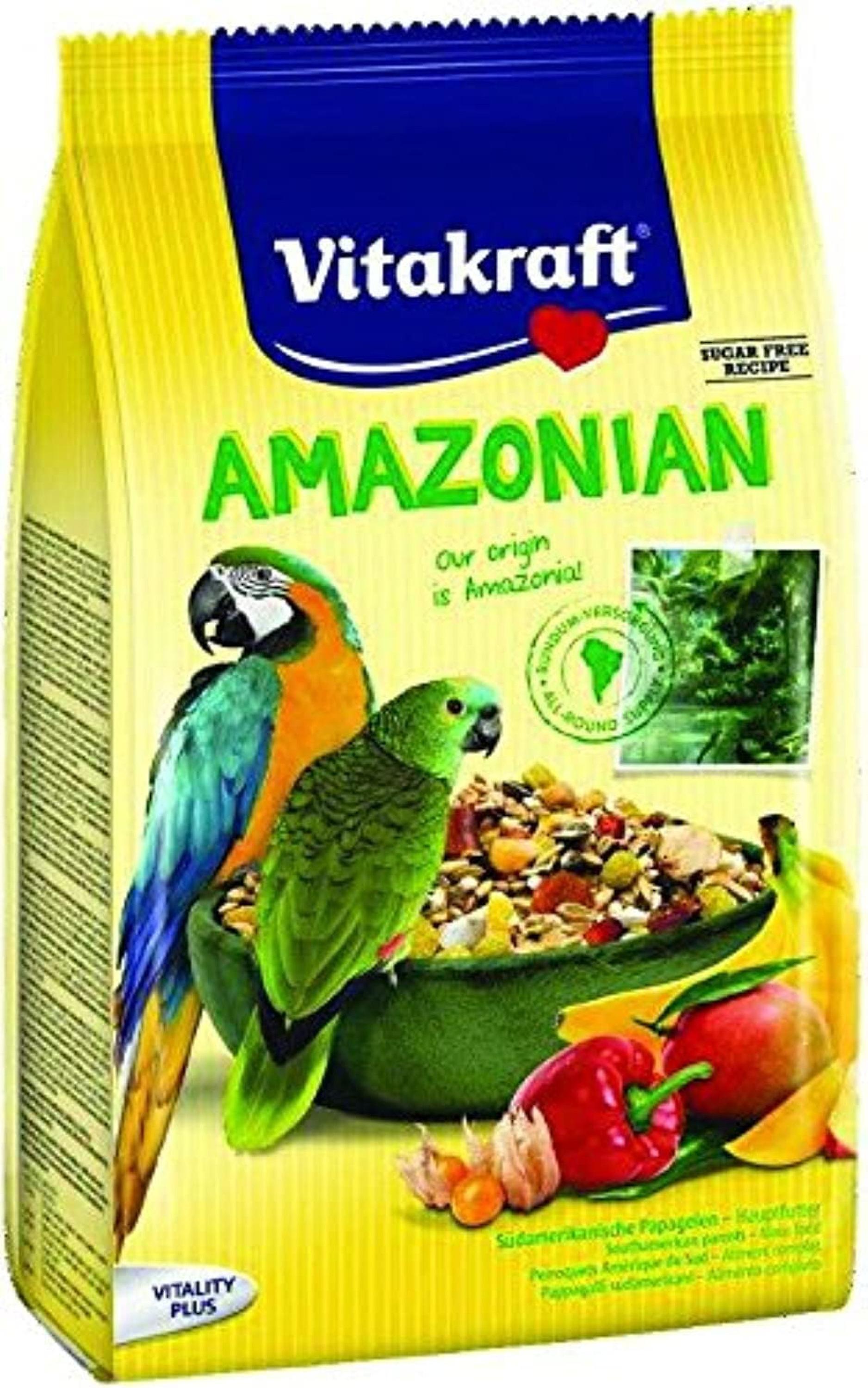 Vitakraft Amazonian Parrot Bird Food 750g