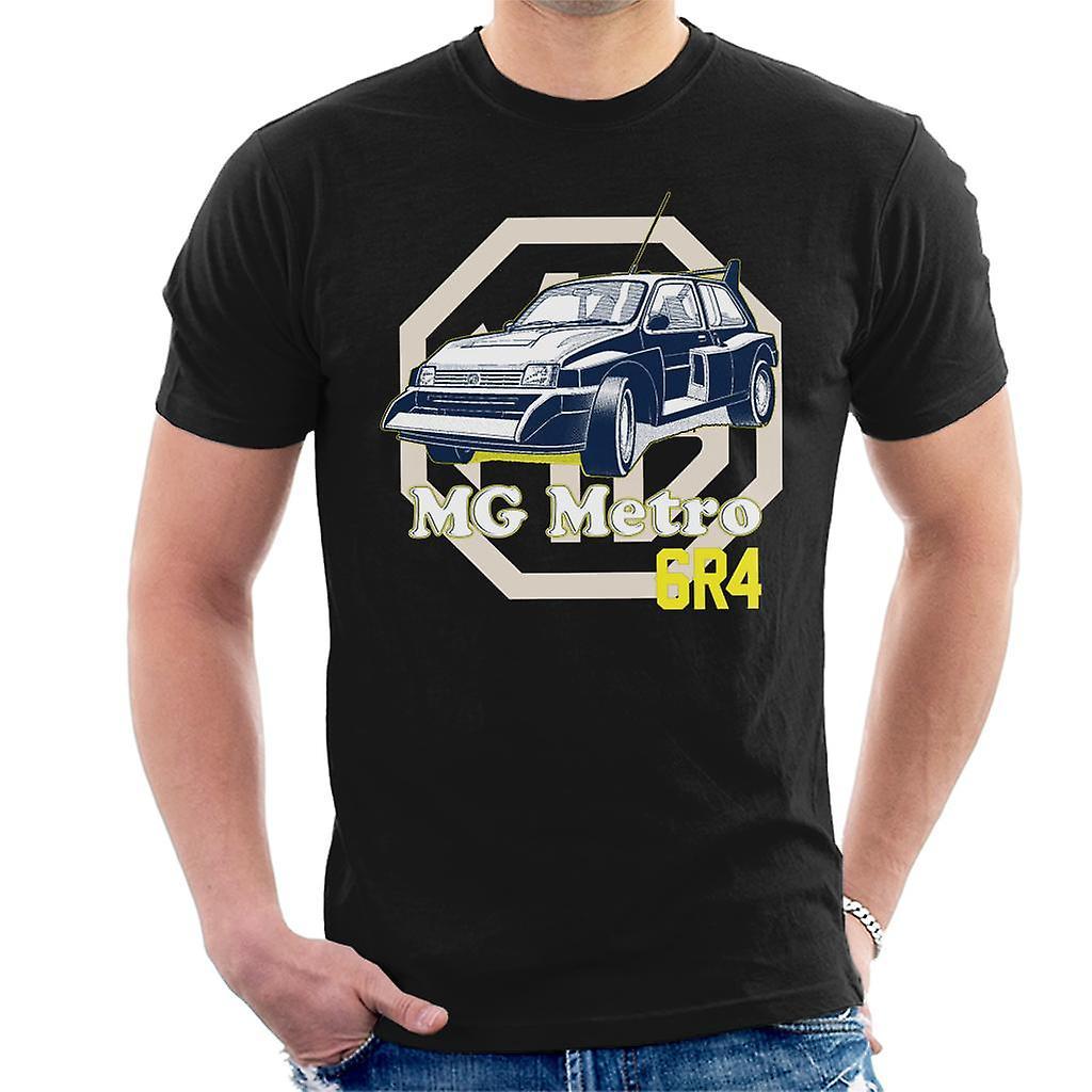 MG Metro 6R4 British Motor Heritage Men's T-Shirt Black Small