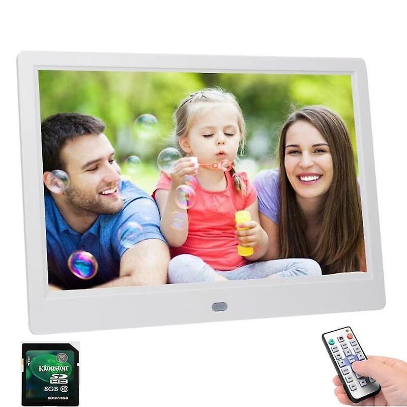 Slowmoose 10.1 Inch Lcd Screen,  Hd 1280*800 -digital Photo Frame With Remote US Plug