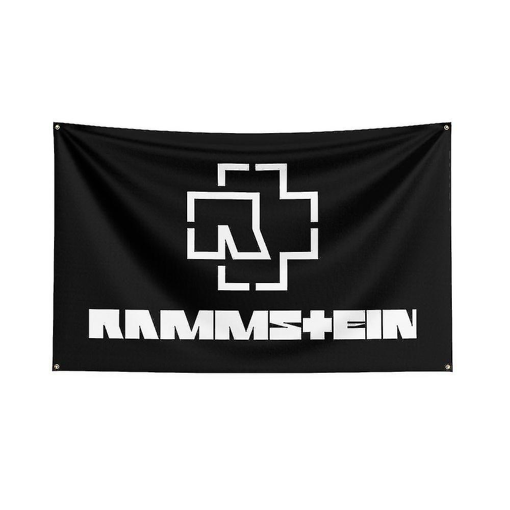 Cryin 3x5 Ft Rammste Rock Band Flag Polyester Digital Printed Logo Music Banner J0437 90 x 150cm