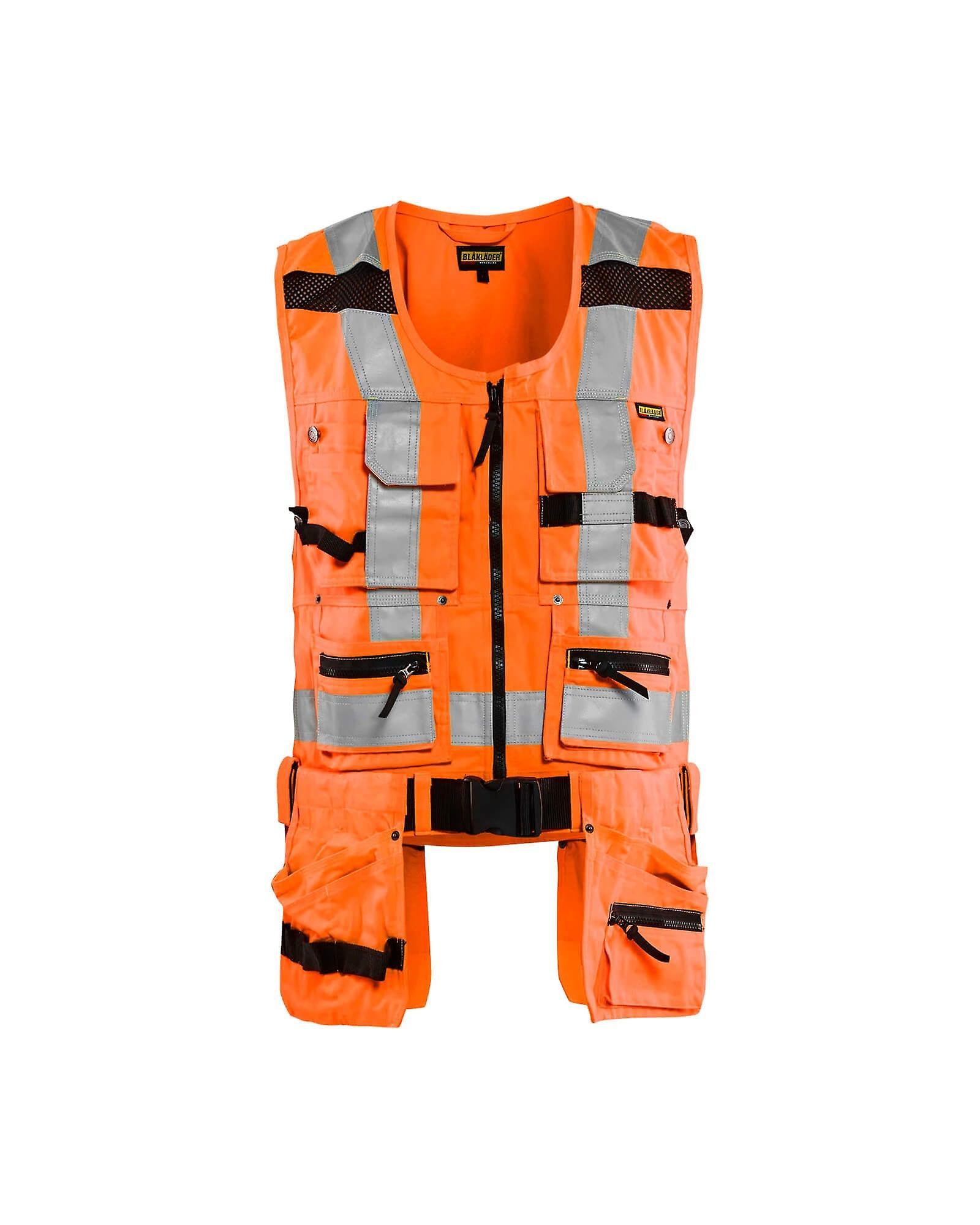 Blaklader 3032 tool vest hi-vis - mens (30321804) Orange Xl