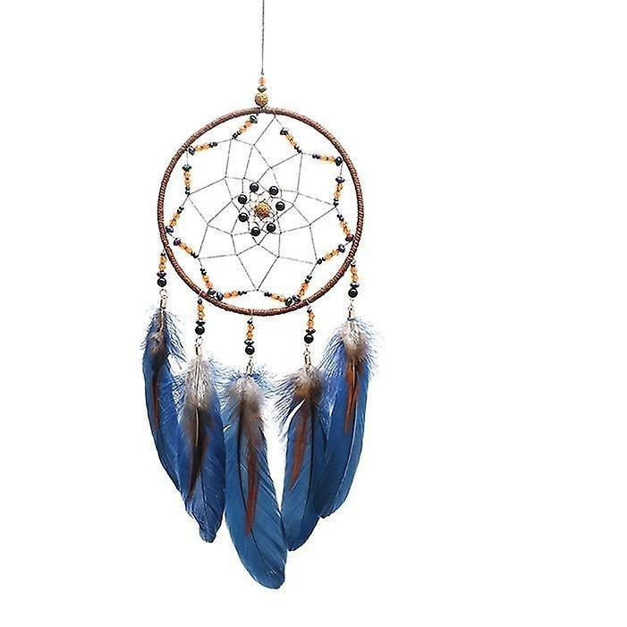 Slowmoose Handmade Indian Dream Catcher Hanging, With Rattan Bead 12